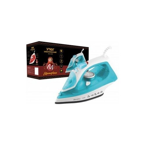 Утюг Матрена МА-049 бирюзовый 007196 386900₽