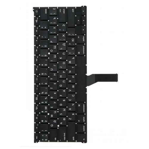 Клавиатура (keyboard) ZeepDeep для MacBook Air 13 A1369 A1466, для Mid 2011 - Early 2017, прямой Enter RUS, A1369 клавиатура keyboard zeepdeep для macbook air 13 a1369 a1466 для mid 2011 early 2017 прямой enter rus