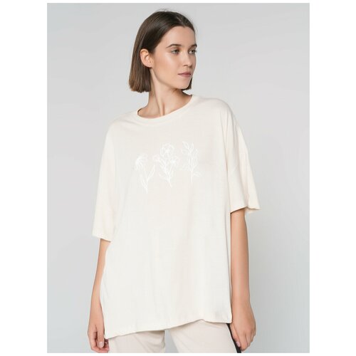 фото Футболка твое, размер l, бежевый