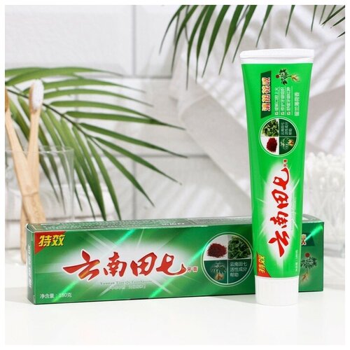 Купить Зубная паста китайская традиционная на 3 травах, для чувствительных дёсен, 180 г, Gorodok