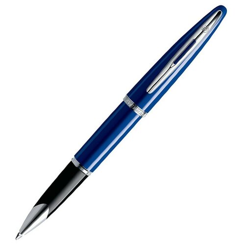 Waterman S0839490 ручка перьевая waterman carene black sea st цвет чернил синий цвет корпуса черный серебро