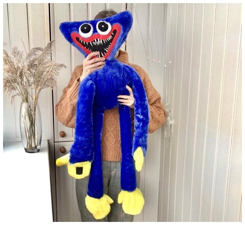 Хаги ваги большой, 1 метр / хаги ваги игрушка / Игрушка Huggy Wuggy ...