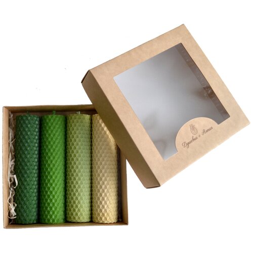 Набор свечей из вощины 