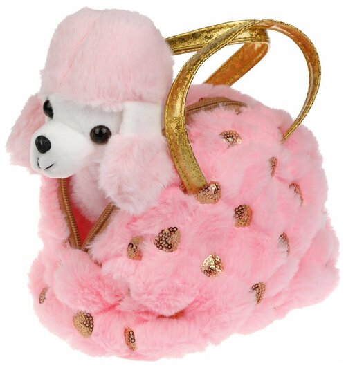 Мягкая игрушка Fluffy Family Пудель, 18 см, в сумочке (681765)
