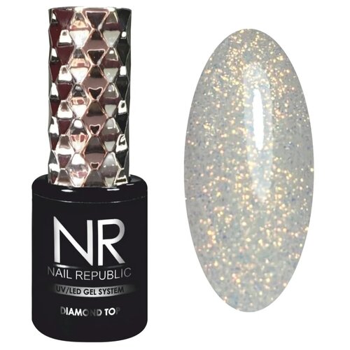 Nail Republic Верхнее покрытие Diamond Top, 04, 10 мл