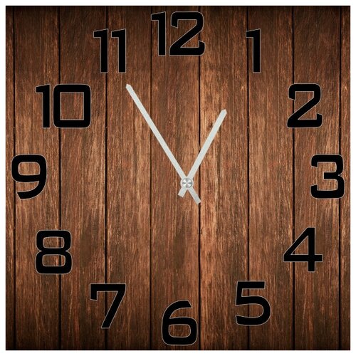 фото Svs настенные часы svs 3502984 дерево