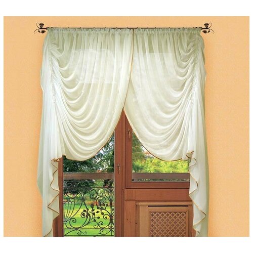 Итальянские шторы Macey Цвет: Шампань