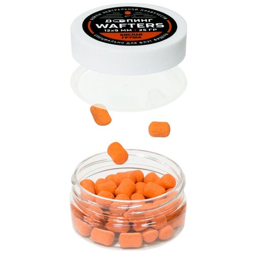 doпинг бойлы wafters fider серия 9х7мм ананас Doпинг Бойлы Wafters, FIDER серия, 12х9 мм. Кислая Груша