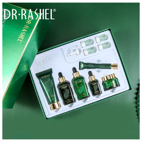 Dr.Rashel / подарочный набор Green Tea (пена+тоник+сыворотка+лосьон+крем для лица+крем для глаз)