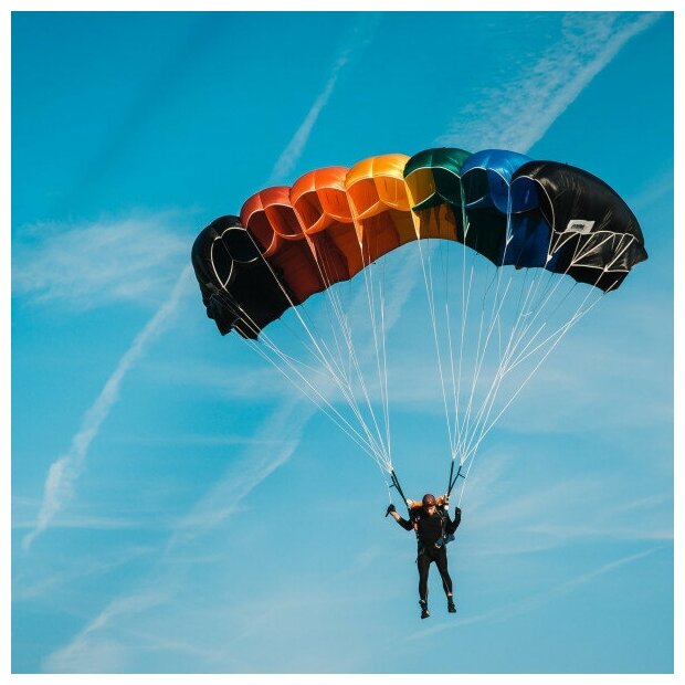 EMOTIONCITY Сертификат Одиночный прыжок с парашютом с 1000 метров с принудительным раскрытием