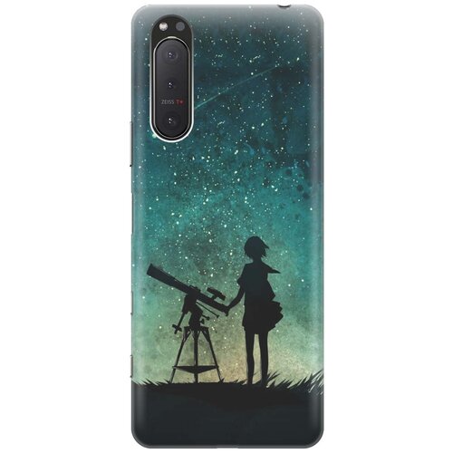 фото Силиконовый чехол на sony xperia 5 ii / сони иксперия 5 2 с принтом "загадай желание" gosso