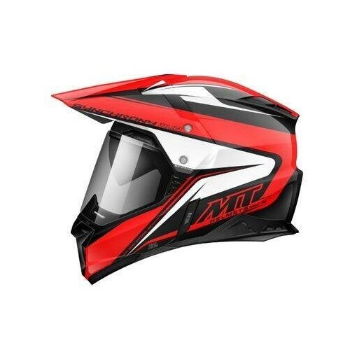 фото Шлем кроссовый mt synchrony duo sport duality (l, gloss black white) mt helmets