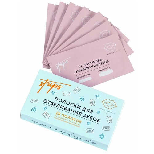 Отбеливающие полоски для зубов My Brilliant Smile 28шт.