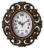 Часы настенные, серия: Интерьер, "Трейси" коричневые, 25х28 см 3018462