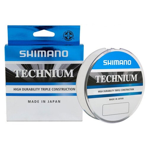 Shimano, Монолеска Technium New, 300м, 0.285мм, 7.5кг