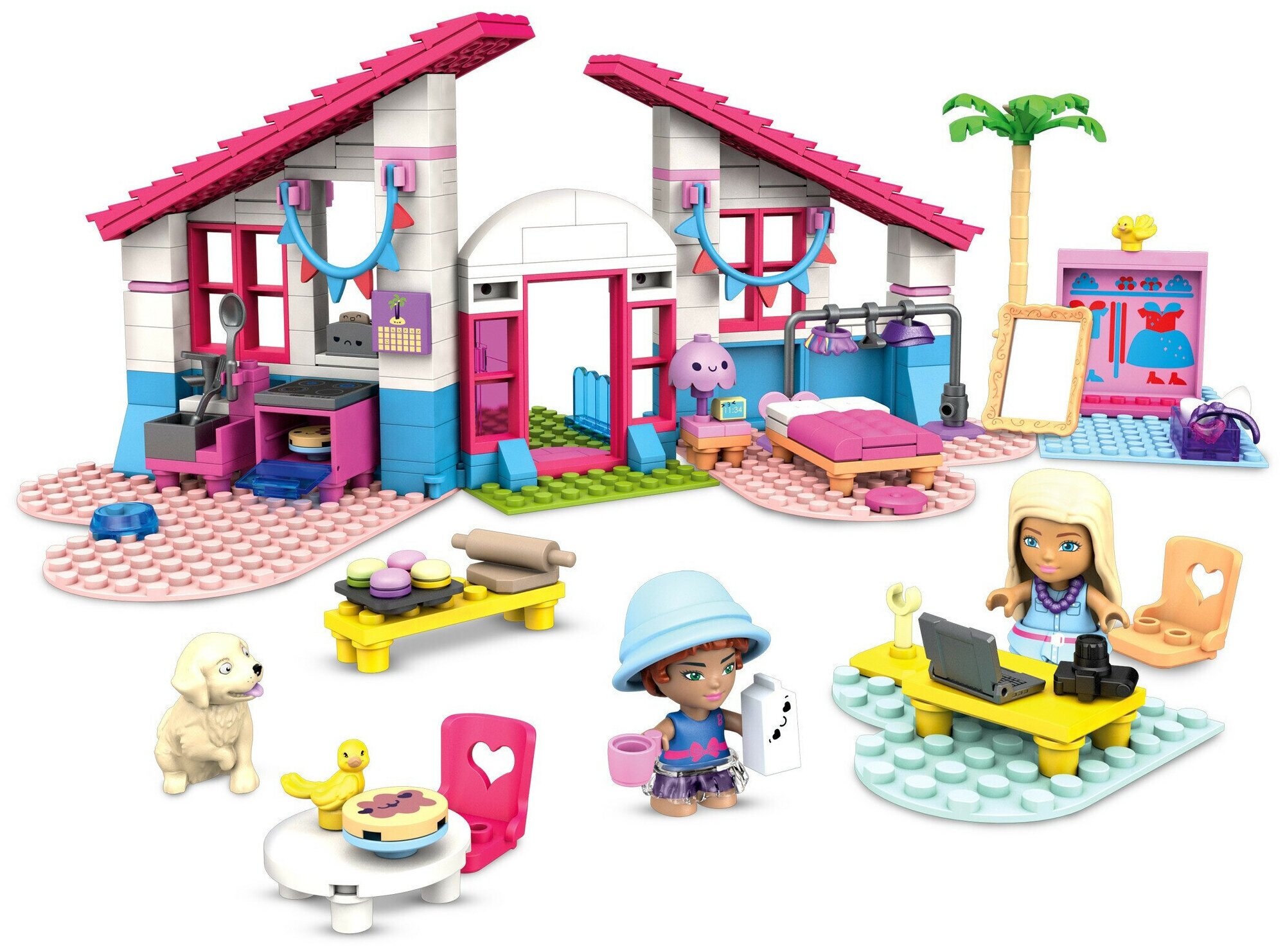Конструктор Mega Construx Barbie Домик мечты - фото №12