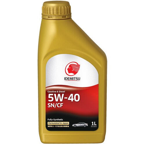 Масло моторное полусинтетическое (1л) IDEMITSU S-S SN/CF 10W40 /