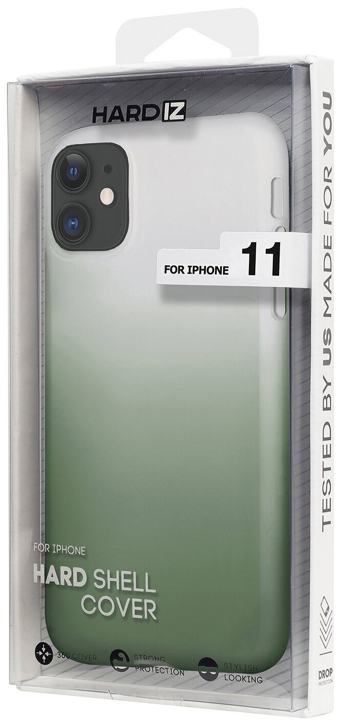 Панель Hardiz Air Case для iPhone 11 зеленый градиент