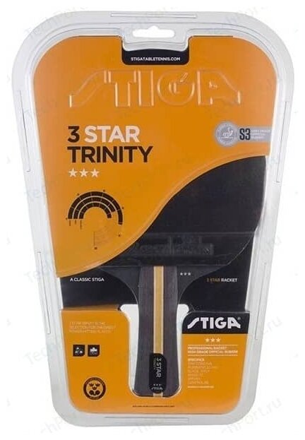 Ракетка для настольного тенниса STIGA TRINITY ***