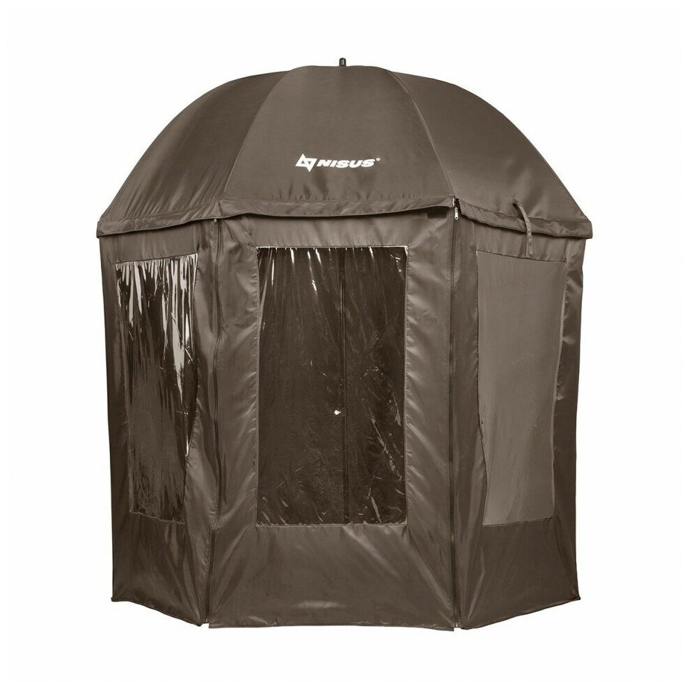 фото Nisus зонт рыболовный с тентом n-240-tz 240 см