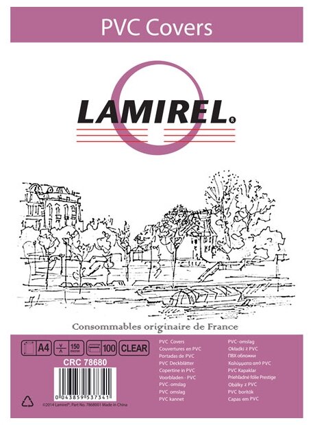 LamirelCRC78680прозрачный100 шт.