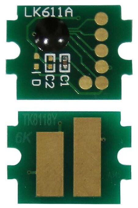 Чип картриджа TK-8115Y для KYOCERA ECOSYS M8124cidn, M8130cidn 1T02P3ANL0 желтый