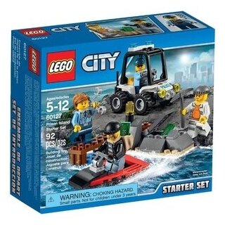 Конструктор LEGO City 60127 Тюремный остров для начинающих