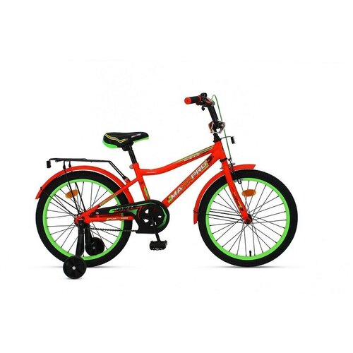 фото Велосипед onix 20" onix-n20-3 (красно-зелёный) maxxpro