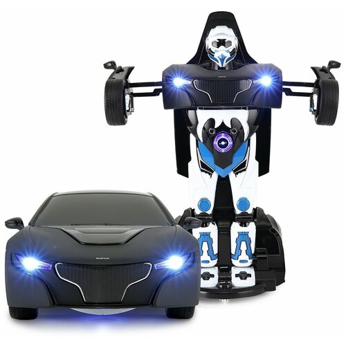 Машина р/у Rastar Трансформер 2.4G USB черная (74700)