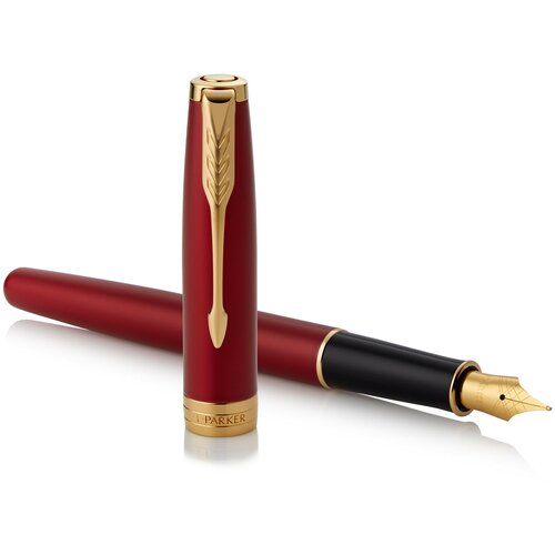 Перьевая ручка Parker Sonnet Intense Red GT перо F (1931473)