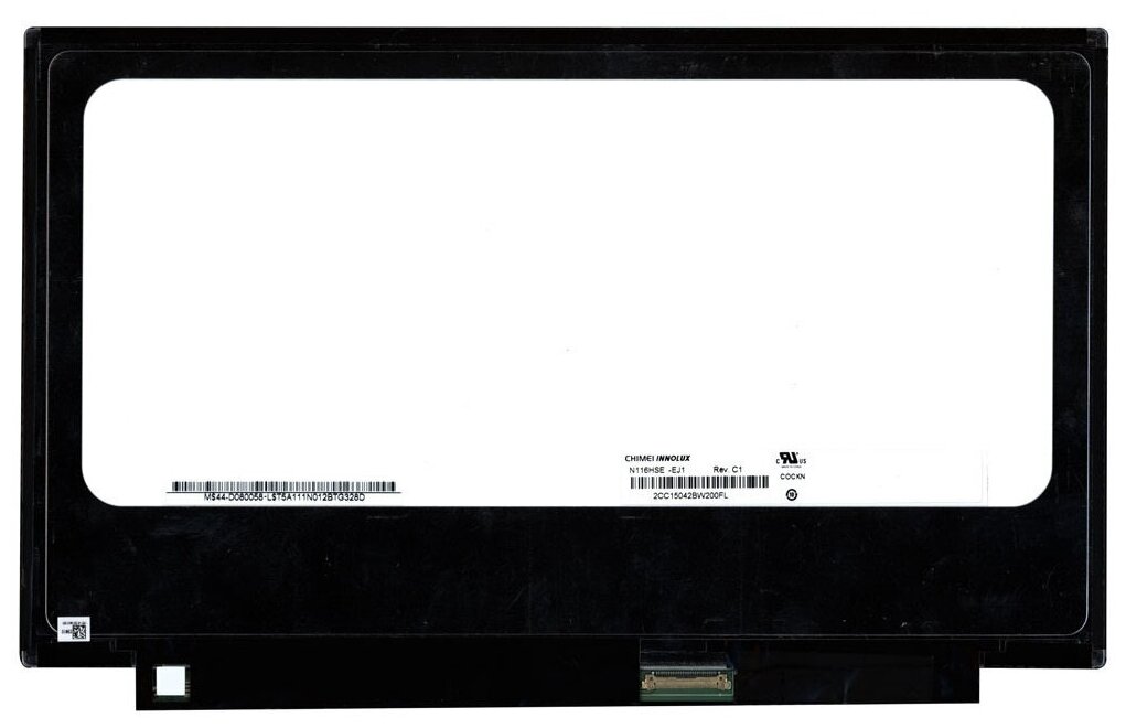 Матрица для ноутбука 116 1920x1080 30pin eDp Slim AAS N116HSE-EJ1 Matte 60Hz