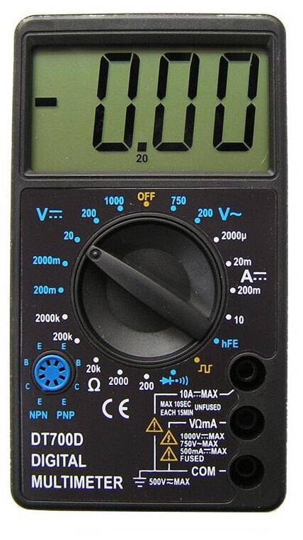 Мультиметр цифровой Live Power LP-700C (DT-700D) - фотография № 2