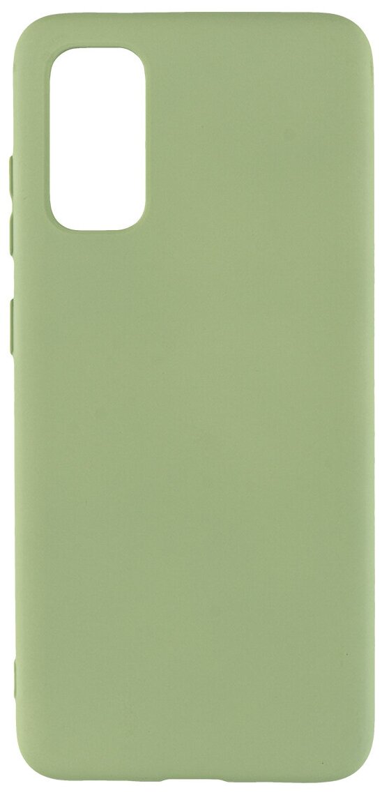 Чехол для Samsung Galaxy S20. Soft touch premium. Светло-зеленый.