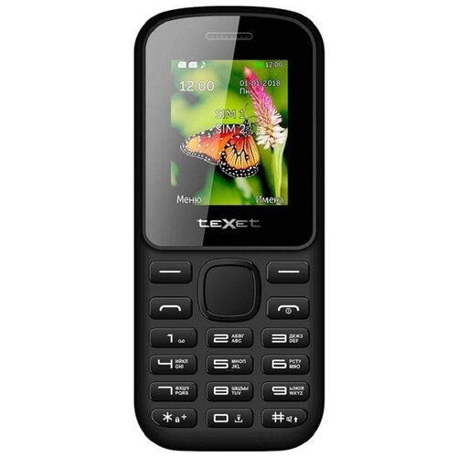 Мобильный телефон teXet TM-130 черный .