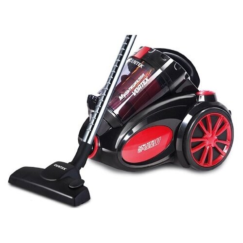 Пылесос Centek CT-2521 черныйкрасный циклон 2400450Вт низкий уровень шума телескоп 887800₽