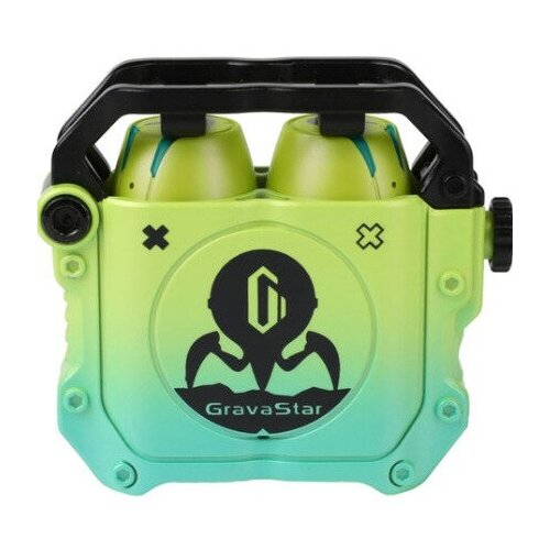 Наушники внутриканальные беспроводные GravaStar Sirius Neon Green 609000₽