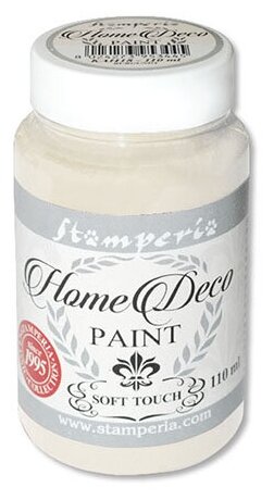 Краска для домашнего декора на меловой основе Home Deco, 110 мл жемчужно-серый 110 мл STAMPERIA KAH21