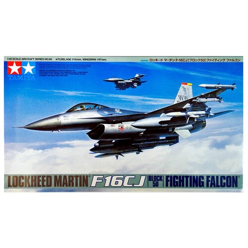 61098 Tamiya Американский лёгкий самолёт F-16CJ Fighting Falcon (1:48)