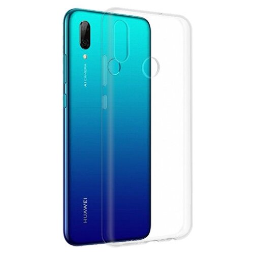 Силиконовый чехол для Huawei P Smart (2019) прозрачный 1.0 мм