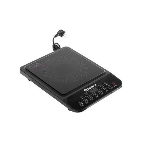 Плитка индукционная Sakura SA-7157 2000 Вт 7 режимов одна конфорка SAKURA 5473689 581400₽