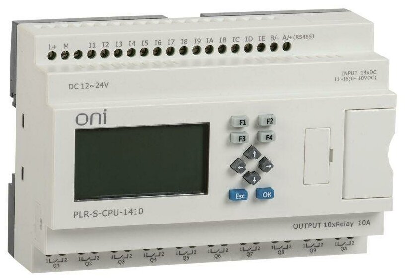 Реле логическое PLR-S. CPU1410 ONI PLR-S-CPU-1410 ( 1шт. )