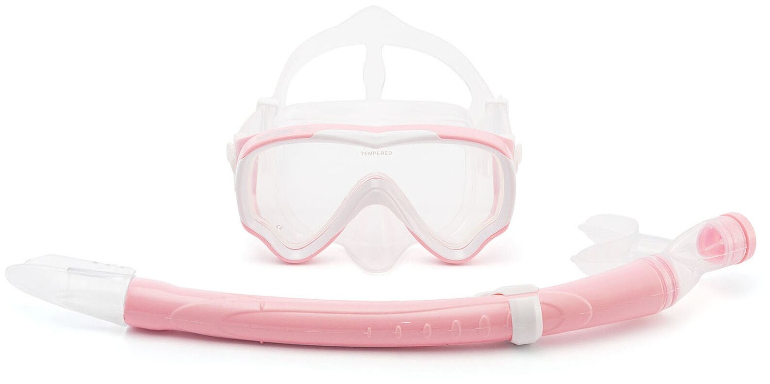 Набор для подводного плавания снорклинга Sargan Маугли маска и трубка детский розовый