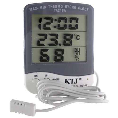 Термометр-гигрометр электронный TA-218A ЖК дисплей с выносным датчиком 109900₽