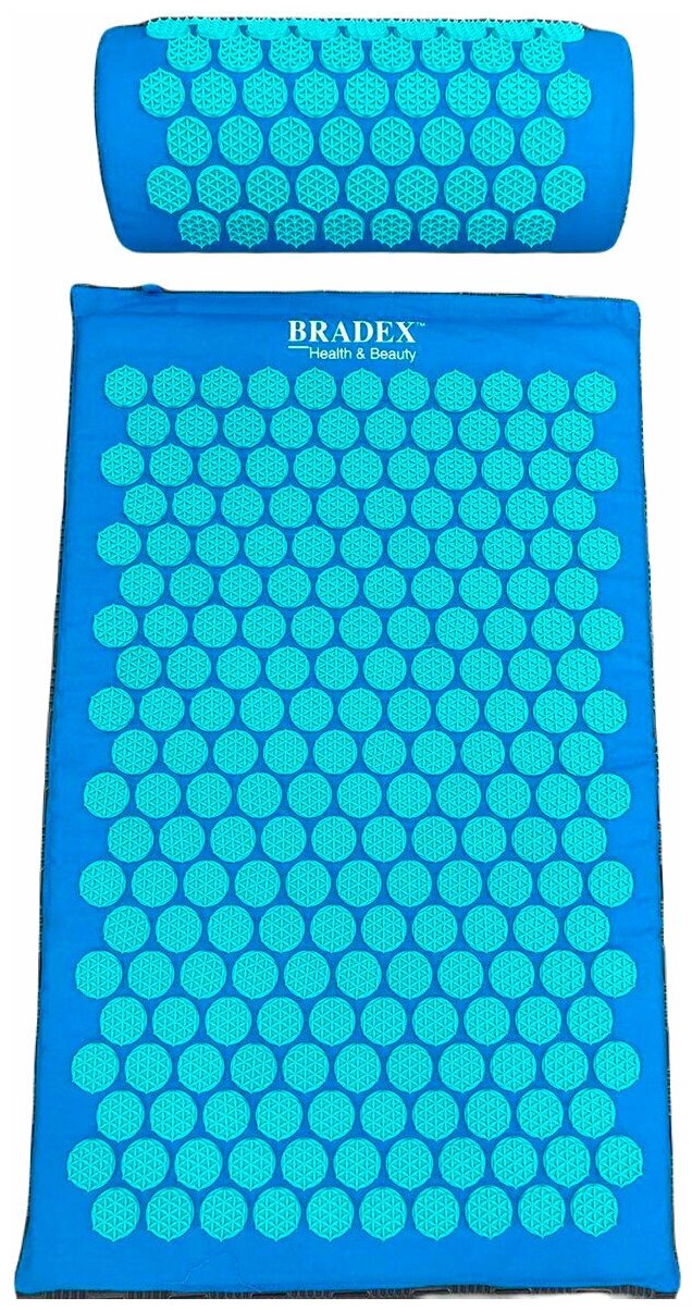 Набор акупунктурный BRADEX KZ 0730 нирвана (подушка, коврик, сумка)