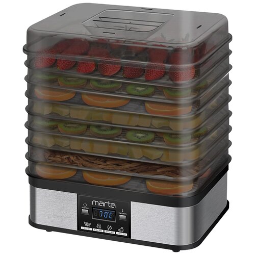 MARTA MT-FD1887A 13 поддонов 83 для ягод2 для пастилы сушилка дфруктововощей 559600₽