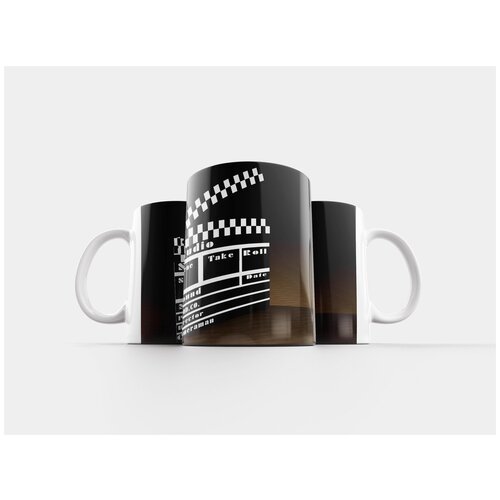 фото Кружка "хлопушка, режиссер дверцу, фильм набор" 320 мл lotsprints