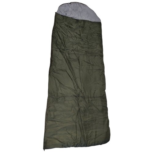 Спальный мешок-одеяло летний Urma Карелия +5XXL (Тк +20, 240х95 см / Хаки)