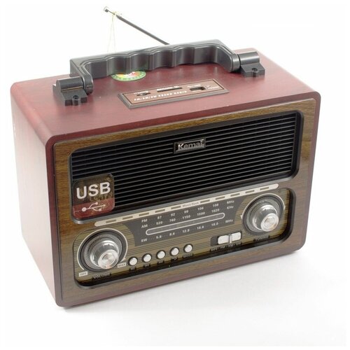 Радиоприёмник Kemai MD-1800 BT microSDSDUSBFMBluetooth220 В 539000₽