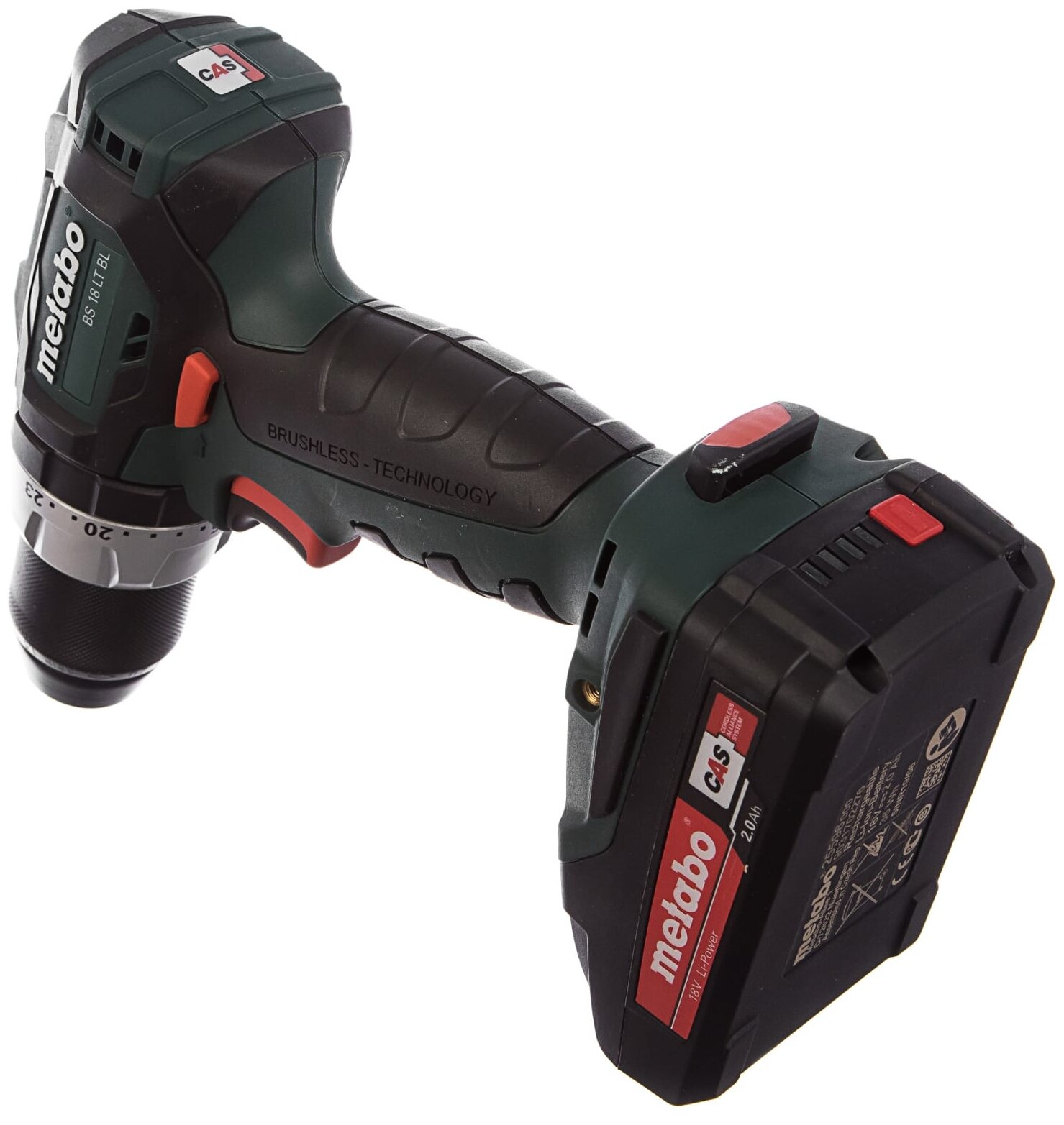 Аккумуляторный винтоверт Metabo BS 18 LT BL (602325550) - фотография № 9