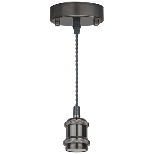Декоративный подвесной светильник NIL-SF01-010-E27 черный хром